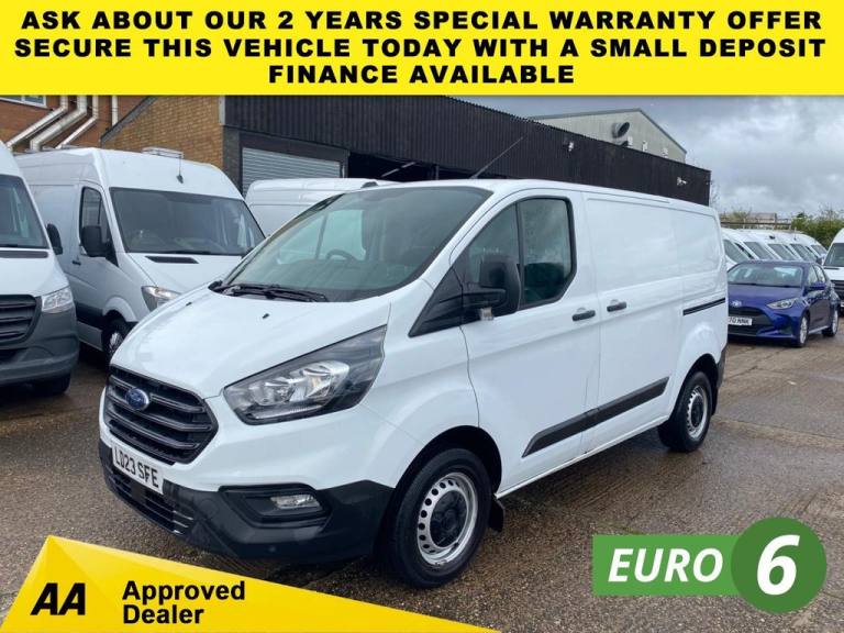 2023 23 FORD TRANSIT CUSTOM 2.0 TDCI T300 LEADER ECOBLUE L1 H1 SWB LOW ROOF. 105
