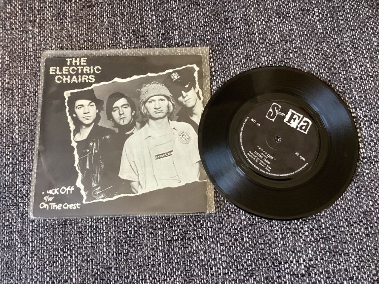 The Electric Chairs U.K. 1977 7” Punk rock record 