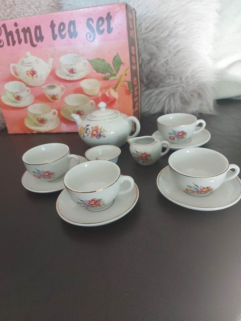 Childrens china teaset