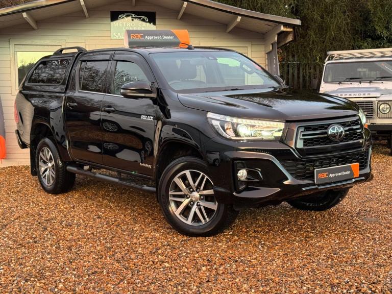 2020 Toyota Hilux 2.4 D-4D Invincible X Auto 4WD Euro 6 (s/s) 4dr (TSS) PICK UP Diesel Automatic