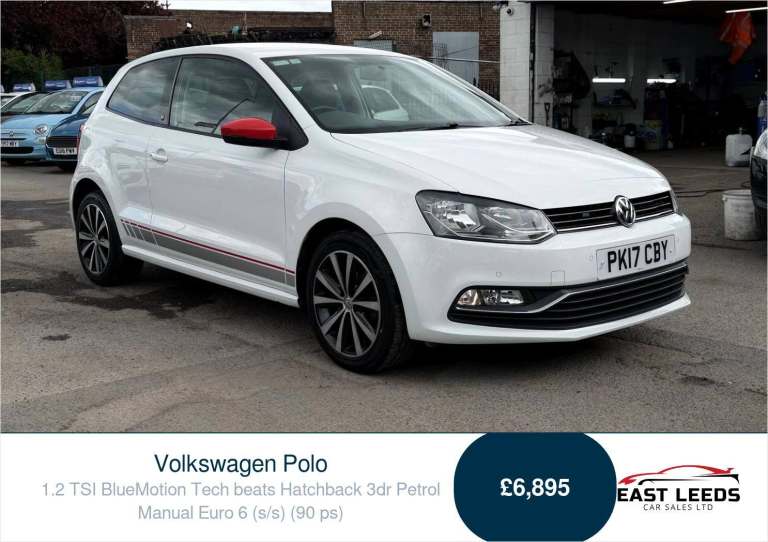 2017 Volkswagen Polo 1.2 TSI BlueMotion Tech beats Hatchback 3dr Petrol Manual Euro 6 (s/s) (90  ...