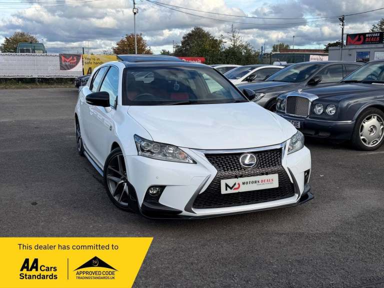2014 Lexus CT 1.8 200h F Sport Hatchback 5dr Petrol Hybrid CVT Euro 6 (s/s) (136 ps) Hatchback Pe...