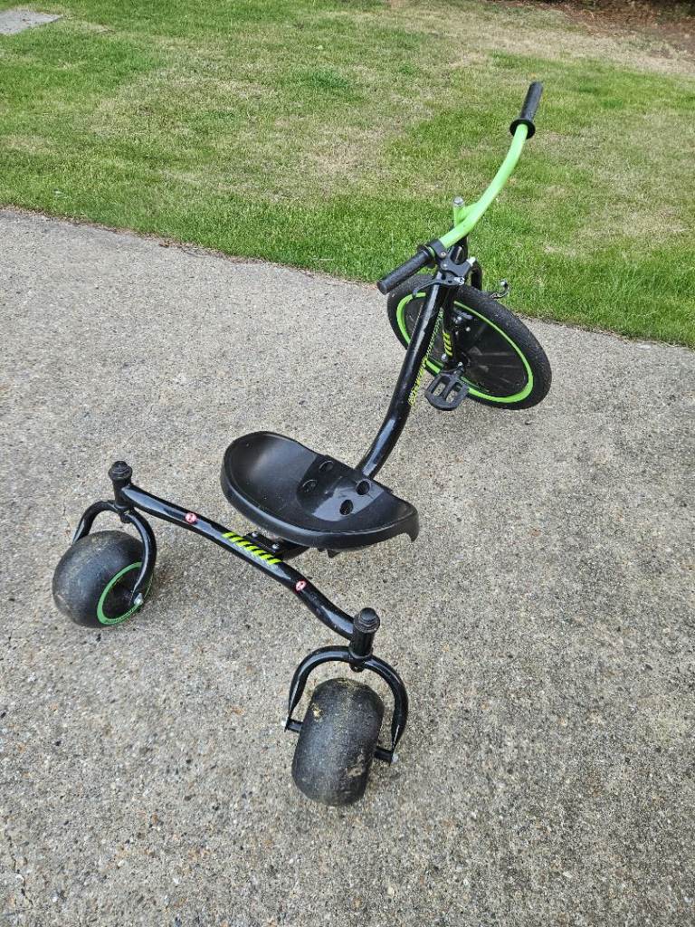 Kids Drift Trike – Green and Black