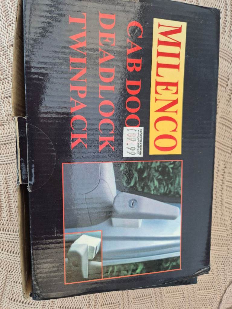 Milenco Cab Door Lock Twin Pack