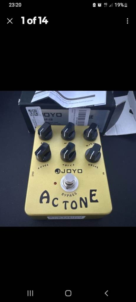 JOYO AC TONE JF-13 Guitar Amp Simulator Pedal