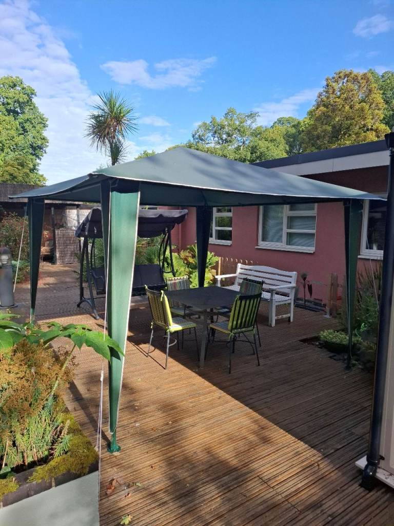 Portable Gazebo, 3m x 3m, Dark Green