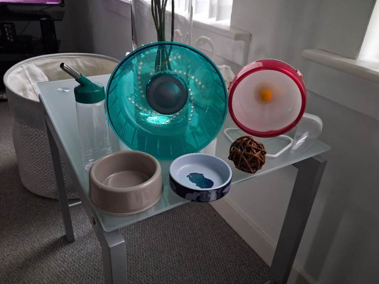 Hamster accessories £1 & 50p