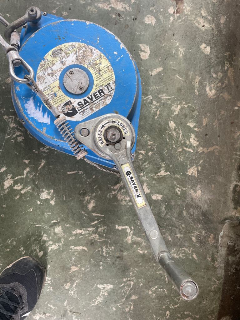 Globestock G.Saver II Fall Arrester Rescue Winch for Confined Spaces