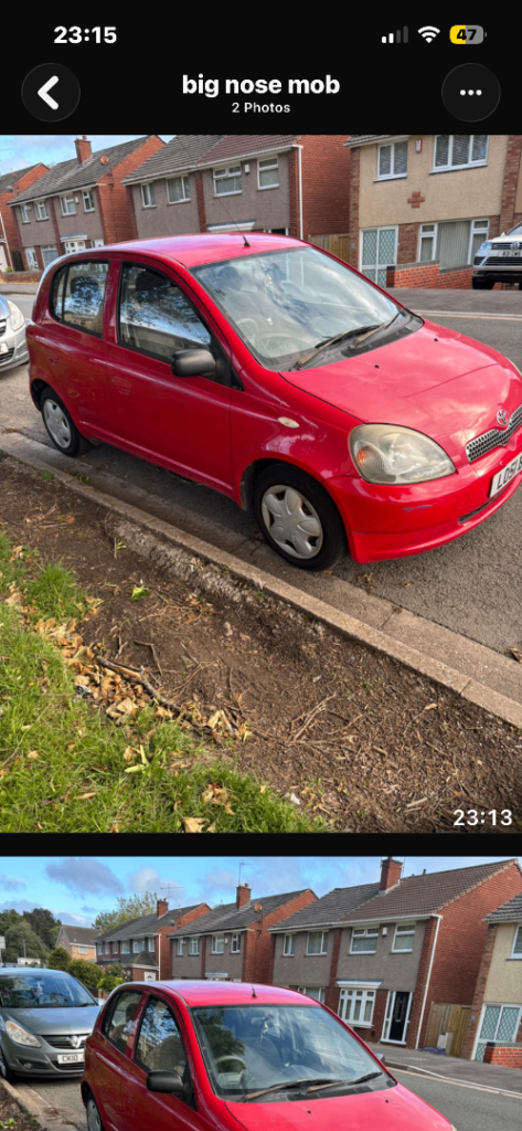 car for spare parts 