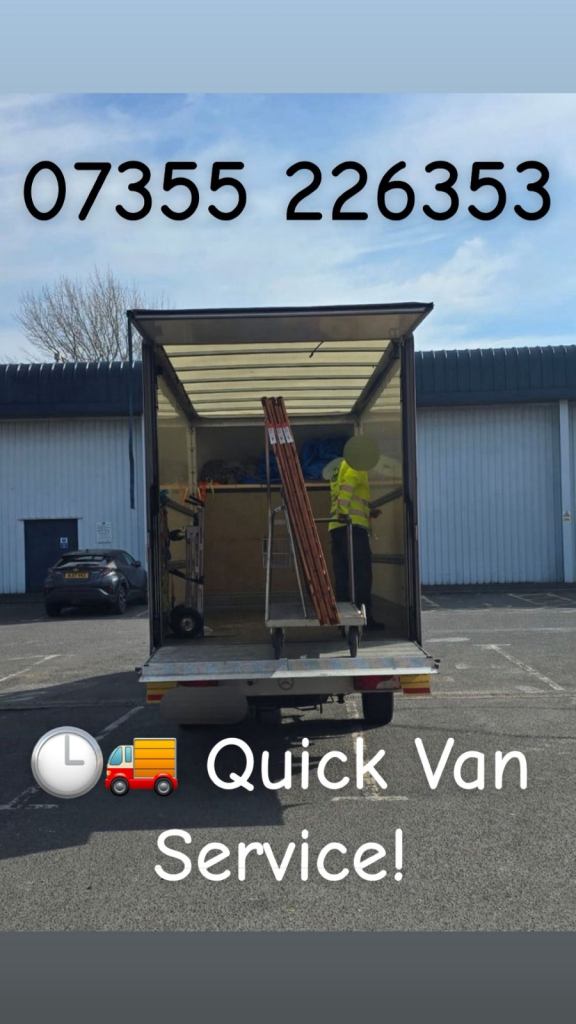 💷🚛 AFFORDABLE MAN & VAN – LOCAL & NATIONWIDE TRANSPORT