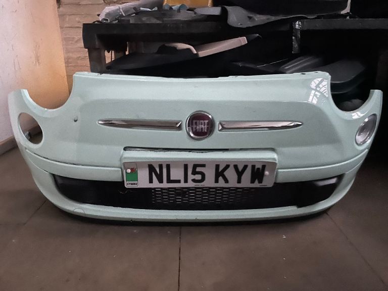 FIAT 500 MK2 FRONT BUMPER COMPLETE (2008-2015) 