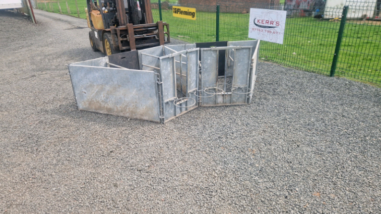 Iae galvanised two ewe lamb adopter farm livestock tractor 