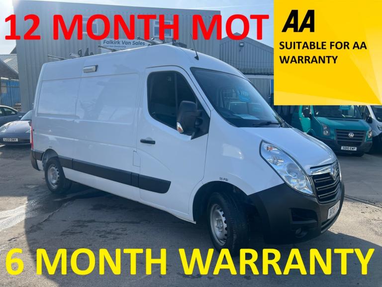 2018 Vauxhall Movano 2.3 CDTI H2 Van 130ps PANEL VAN Diesel Manual
