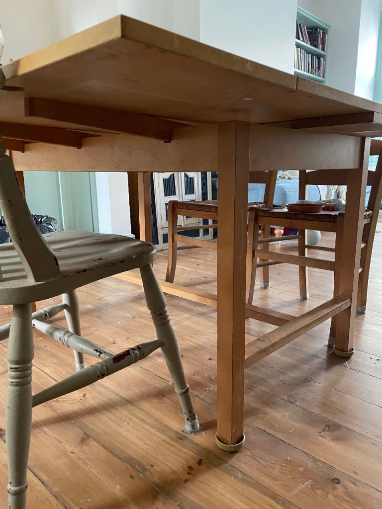 FREE Sturdy wooden kitchen dining table 