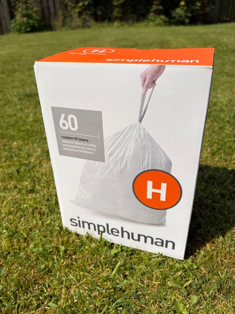 simplehuman Bin Liners Code H - 40 Count, New