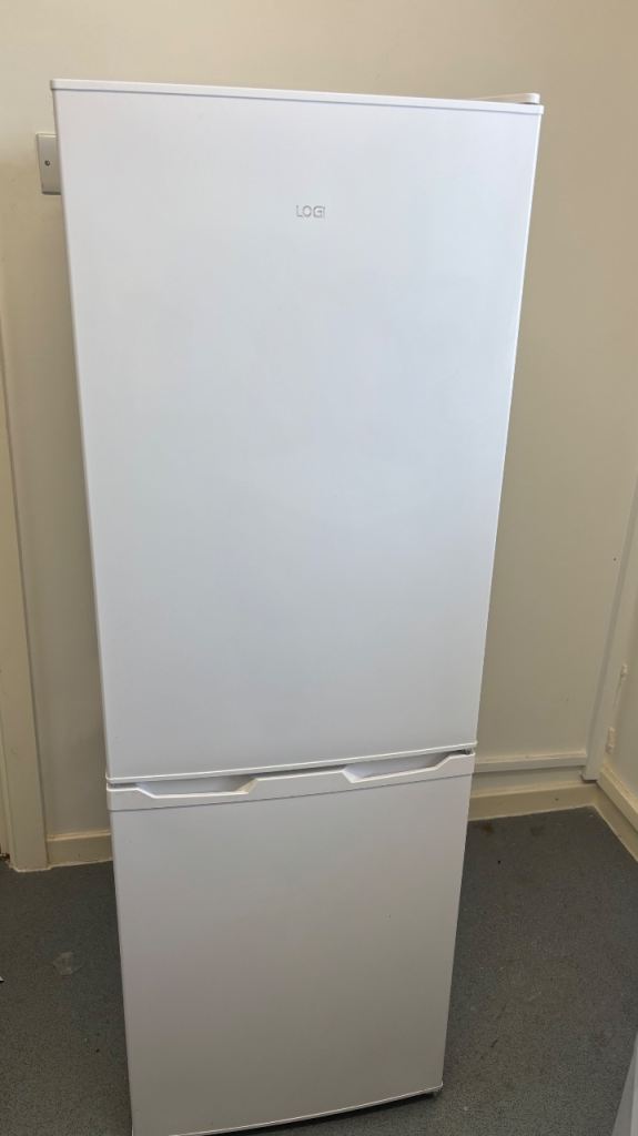 LOGIK White Fridge Freezer - As Good As New
