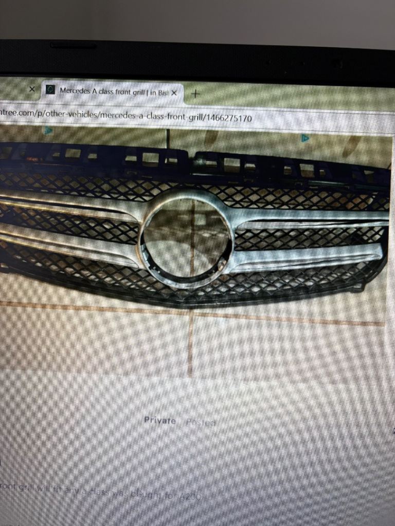Mercedes grill 