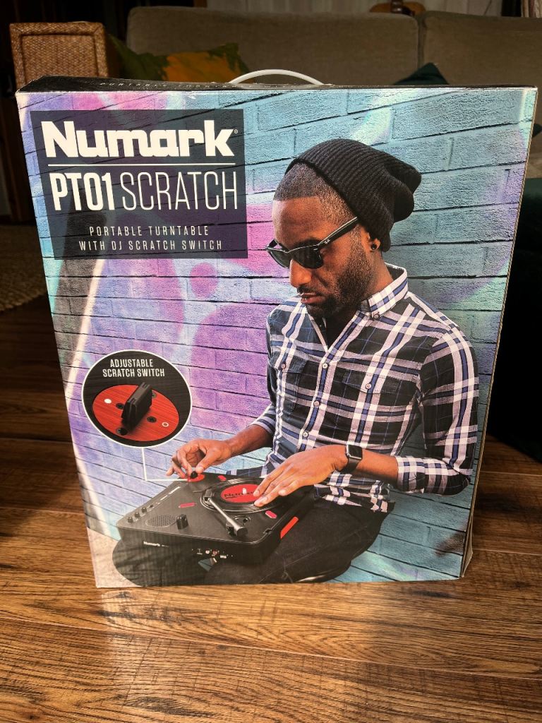 Numark PT01 SCRATCH Portable Turntable - As Good As New