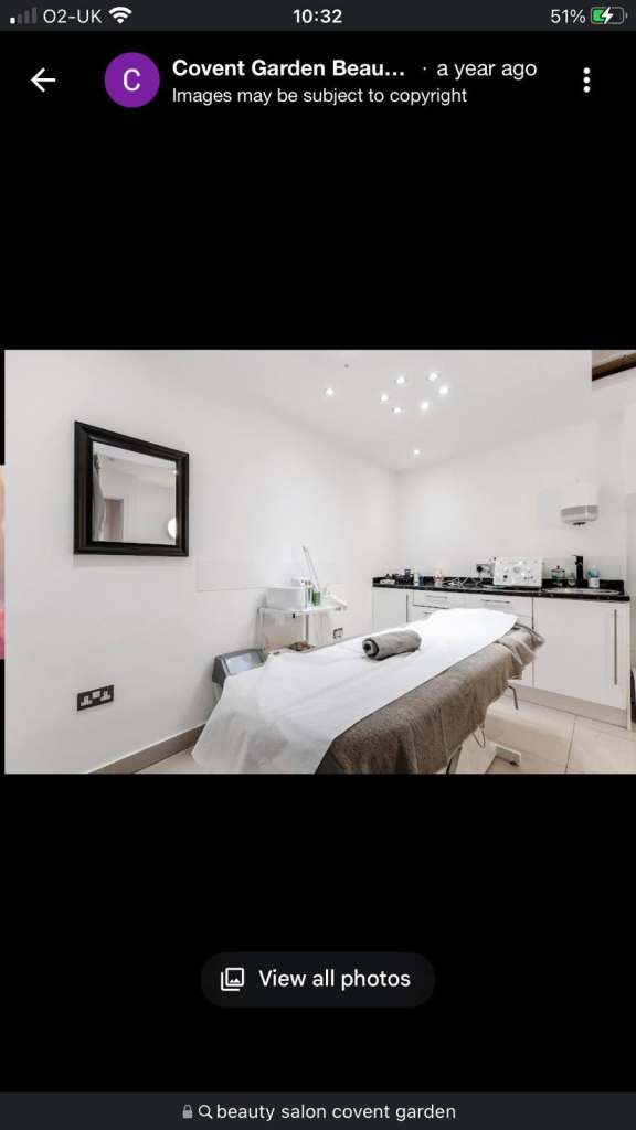 Therapy Room/Manicure and pedicure place for rent in Covent Garden