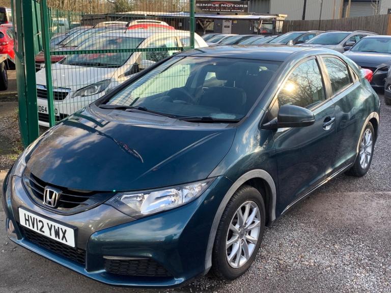 2012 Honda Civic 1.8 i-VTEC SE Auto Euro 5 5dr HATCHBACK Petrol Automatic