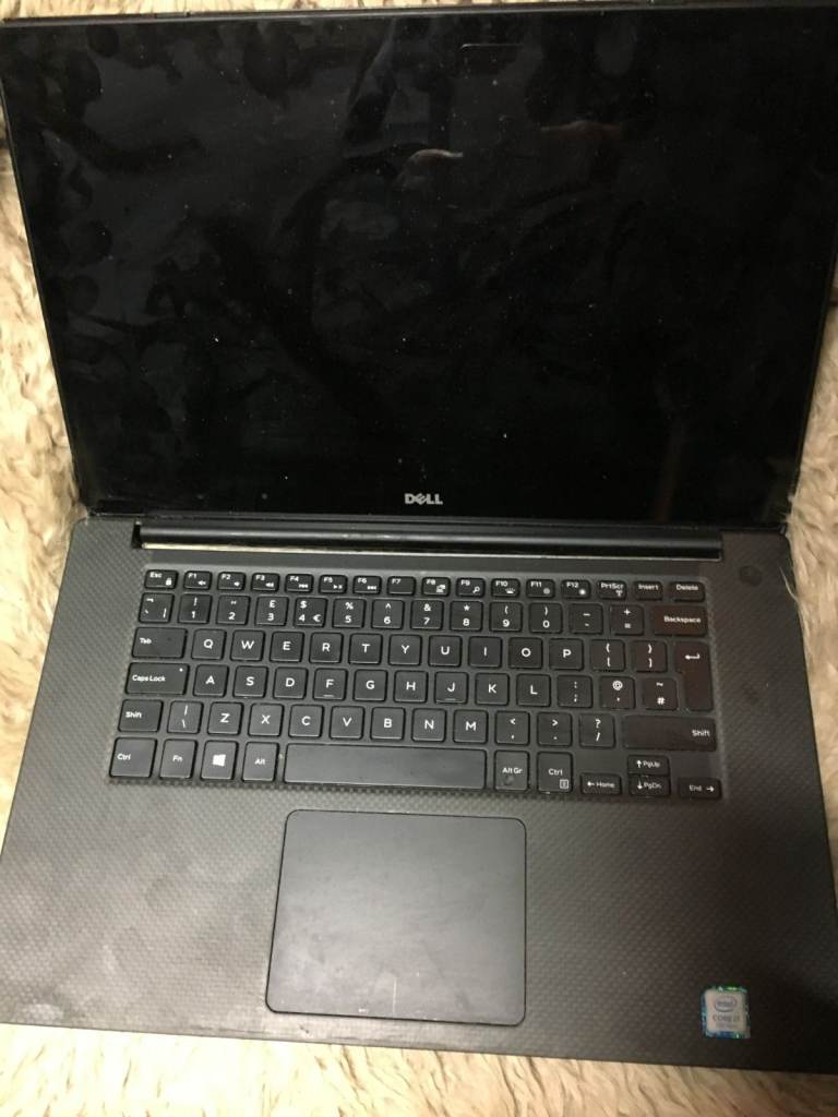 15.6 Dell XPS 15 9570 ULTRA HD SCREEN i7-7700H 16GB GTX 1050ti - FOR SPARES OR REPAIRS