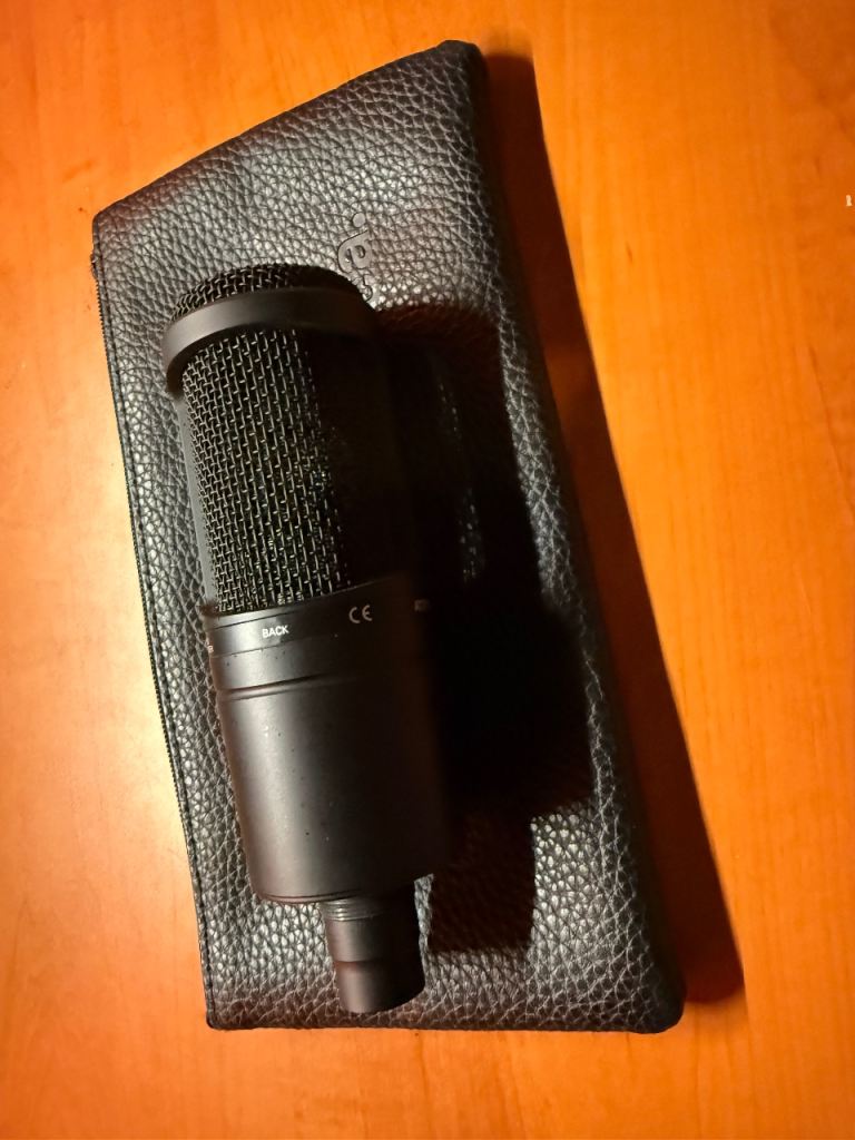 Audio-technica AT2020. XLR