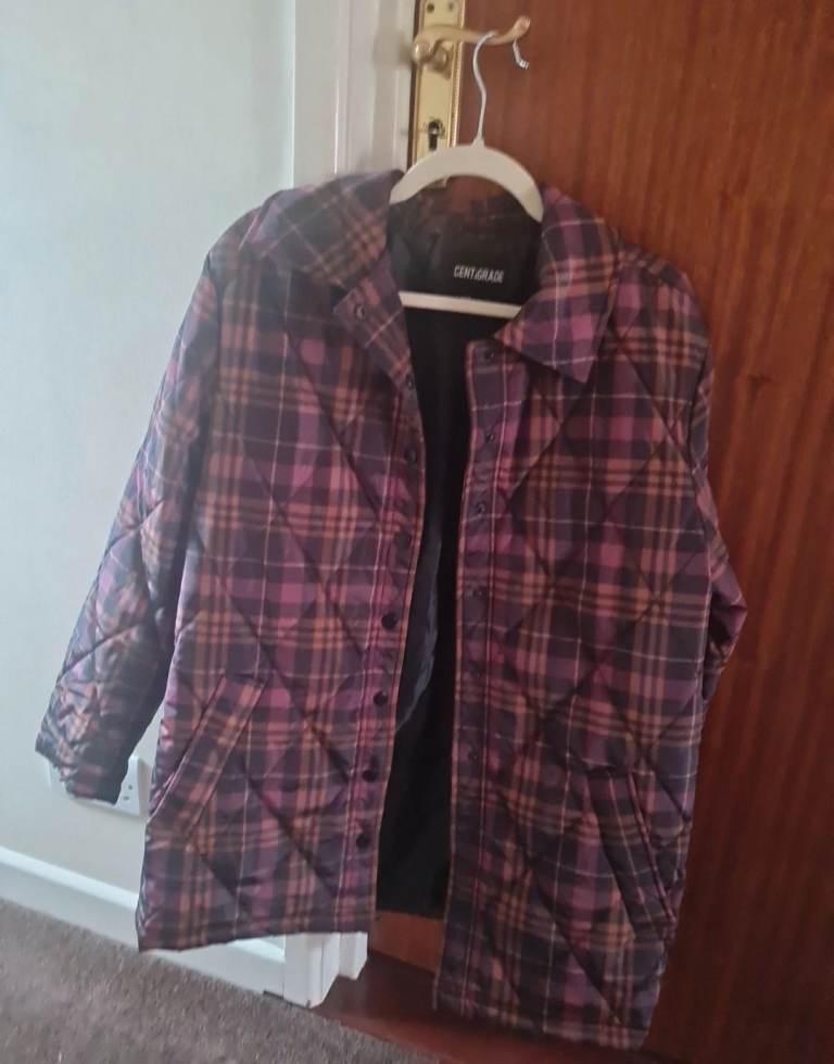 Centigrade medium hacking style quilted jacket