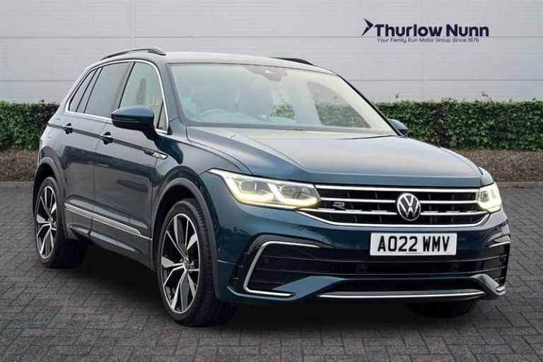 2022 Volkswagen Tiguan 1.5 TSI R-Line SUV 5dr Petrol DSG Euro 6 (s/s) (150 ps) SUV Petrol Automatic