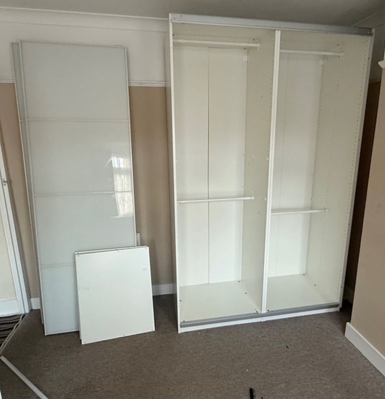 FREE DELIVERY IKEA PAX sliding doors wardrobe, in good condition.