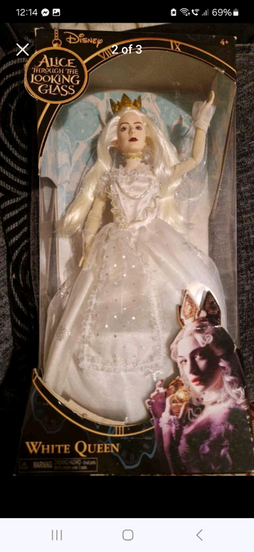 White queen doll