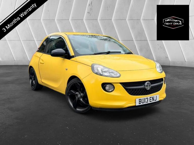 2013 Vauxhall ADAM 1.4 16v SLAM Hatchback 3dr Petrol Manual Euro 5 (100 ps) Hatchback Petrol Manual