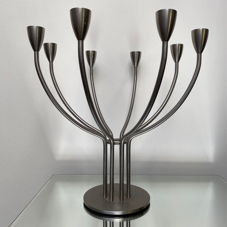 Stockholm designer Candleholder K M Hagberg 90s Mid Century interior design