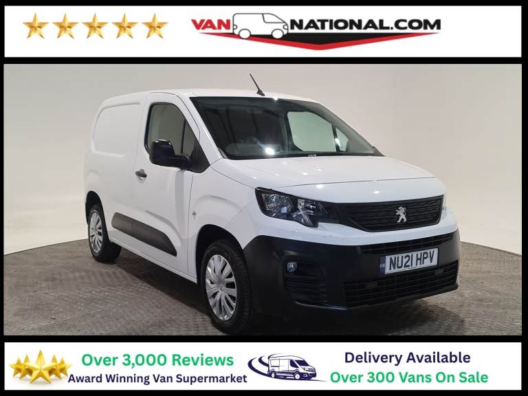 2021 Peugeot Partner 1.5 BLUEHDI 1000 PROFESSIONAL 100 BHP SWB Panel Van Diesel Manual