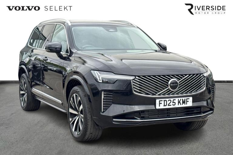 2025 Volvo XC90 Core, T8 AWD Plug-in hybrid, Electric/Petrol, Bright, 7 Seats Estate Petrol Paral...