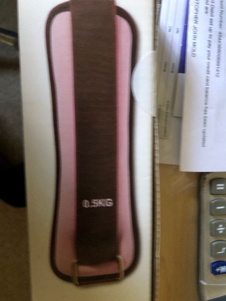 Wrist/ankle weights 0.5 kg
