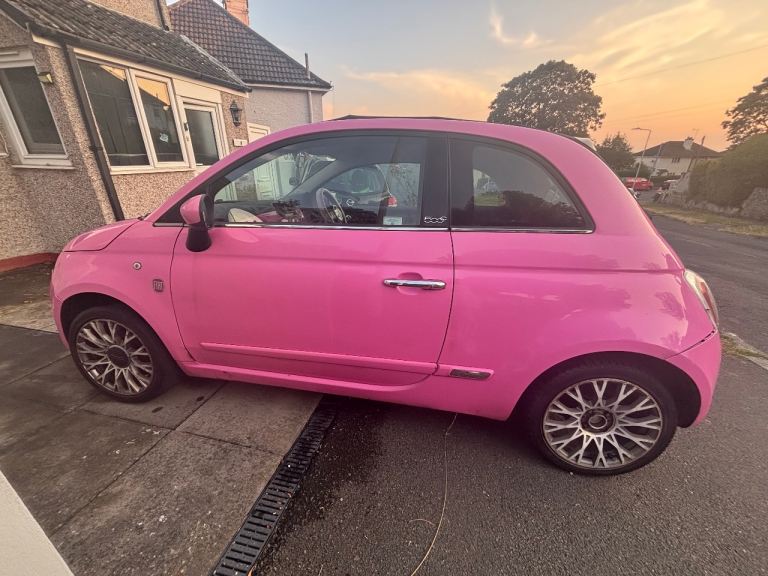 Fiat, 500, Convertible, 2010, Manual, 1242 (cc), 3 doors