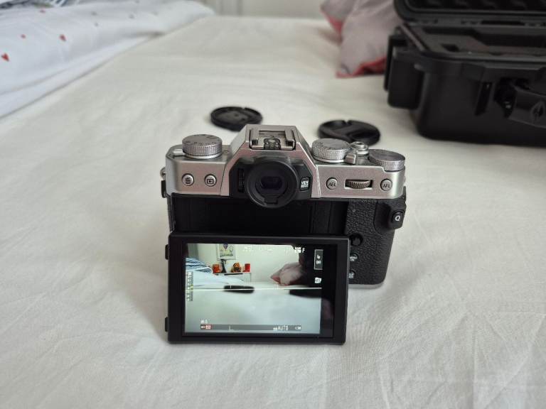 Fujifilm X-T30 Digital Camera with Two Lenses and Hard Case