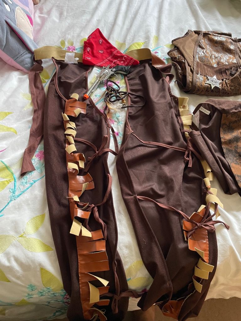 Kids Fancy Dress Costumes - Cowboy and Native American