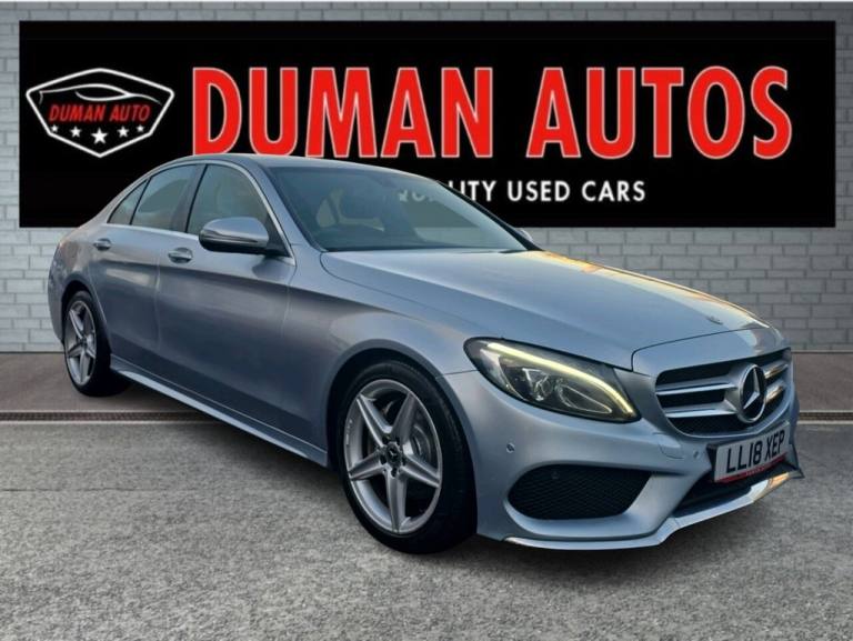 2018 Mercedes-Benz C Class 2.1 C220d AMG Line Saloon 4dr Diesel G-Tronic+ Euro 6 (s/s) (170 ps) S...
