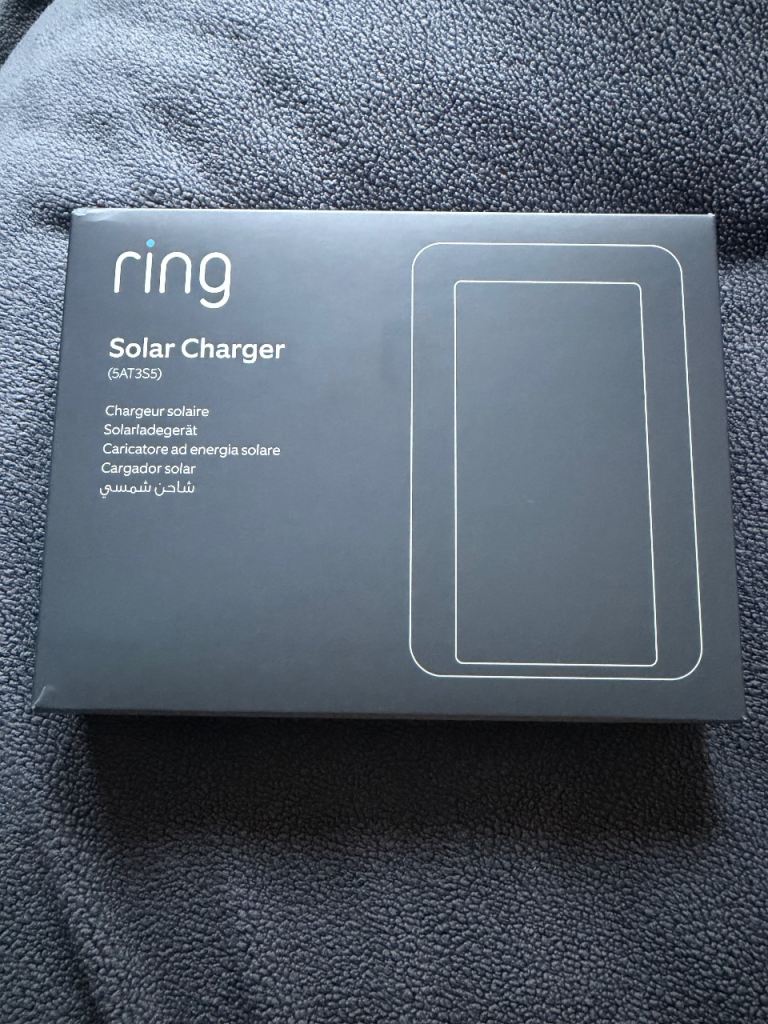 Ring Doorbell Solar Charger