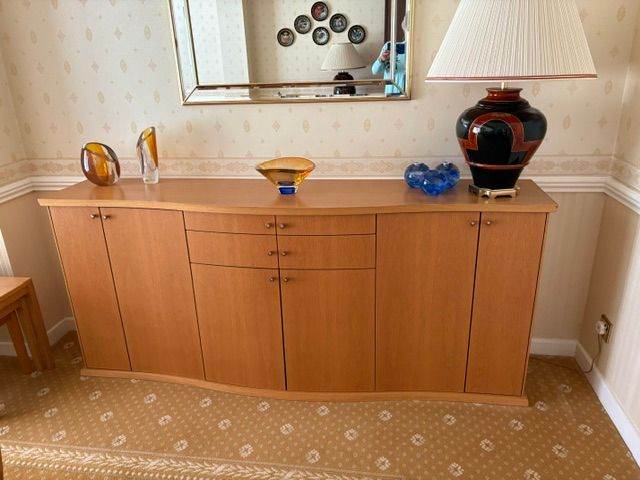Skovby Danish Oak  Wave Sideboard  - Excellent Condition