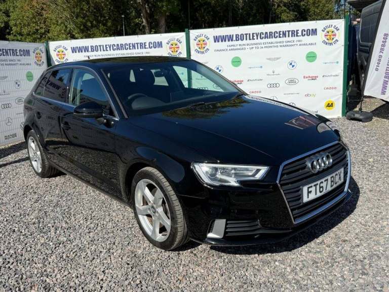 2018 Audi A3 1.0 TFSI Sport Sportback 5dr Petrol Manual Euro 6 (s/s) (116 ps) Hatchback Petrol Ma...