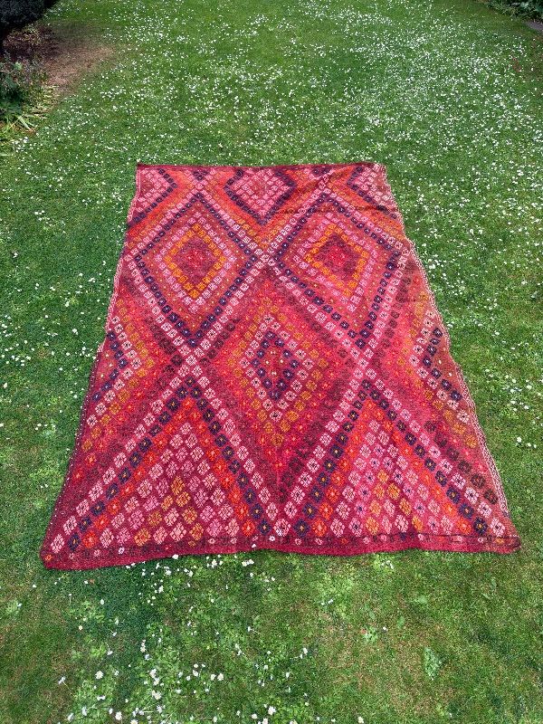 Vintage Large Kilim Kelim Rug 187 x 305