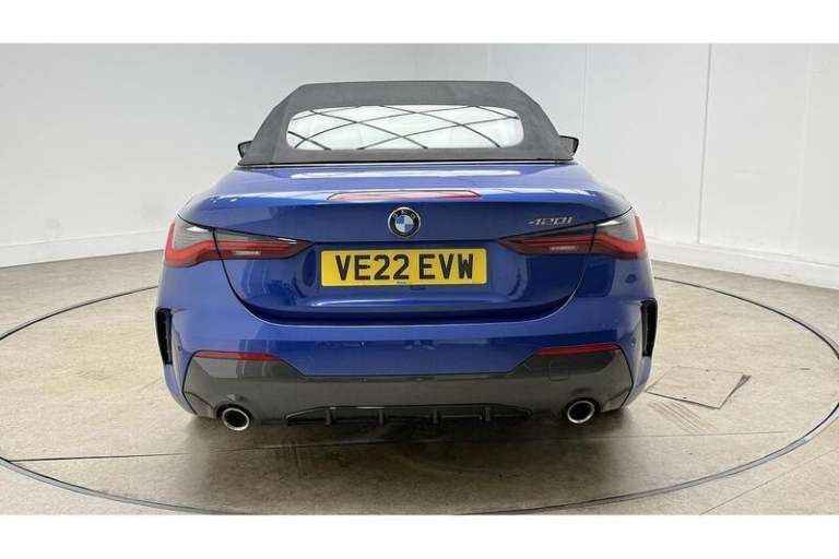 2022 BMW 4 Series 2.0 420i M Sport Convertible 2dr Petrol Auto Euro 6 (s/s) (184 ps) Convertible ...
