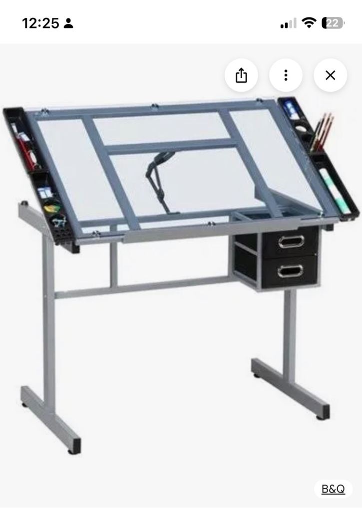 Graphic designer table