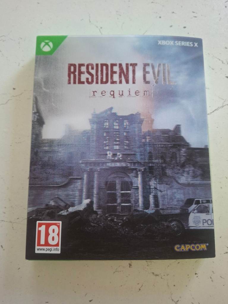 Resident Evil Requiem Lenticular Edition for Series X like new