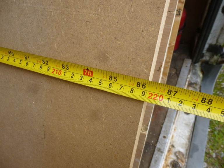 18mm MDF - almost a full sheet