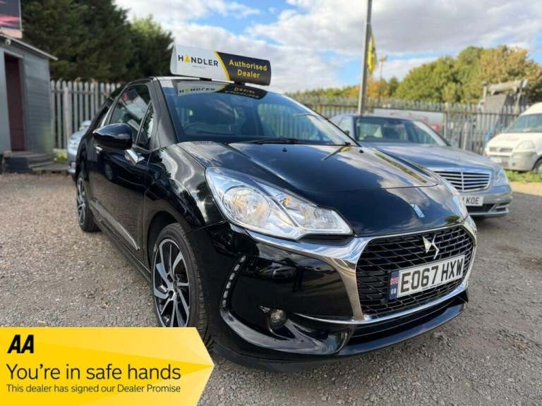2017 DS Automobiles DS 3 1.2 PureTech Connected Chic Euro 6 3dr HATCHBACK Petrol Manual