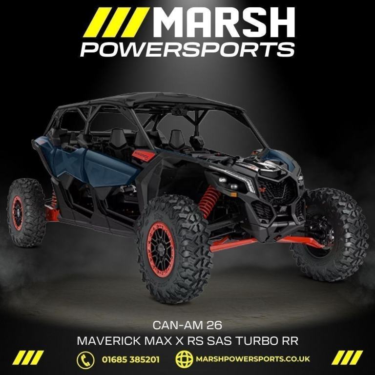 Can-Am Maverick MAX X RS SAS Turbo RR 2026 - Can-Am Dealer - NOW REDUCED!