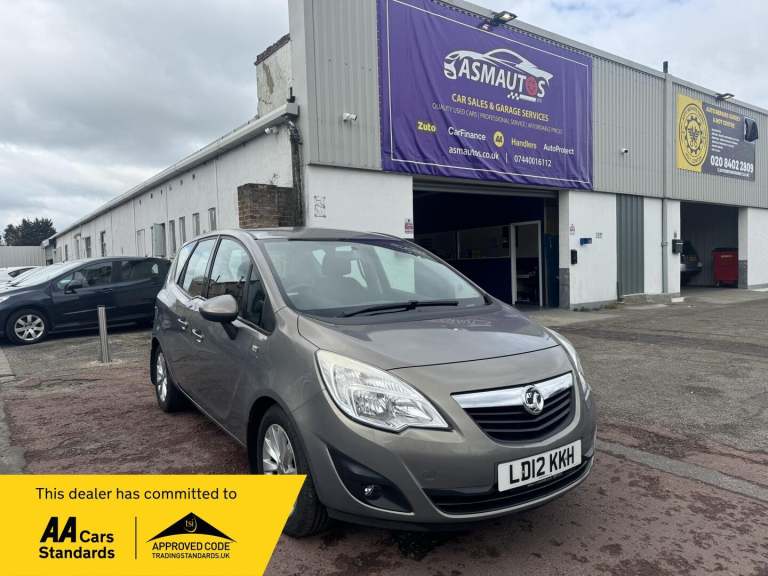 2012 Vauxhall Meriva 1.4T 16V Active Euro 5 5dr MPV Petrol Manual